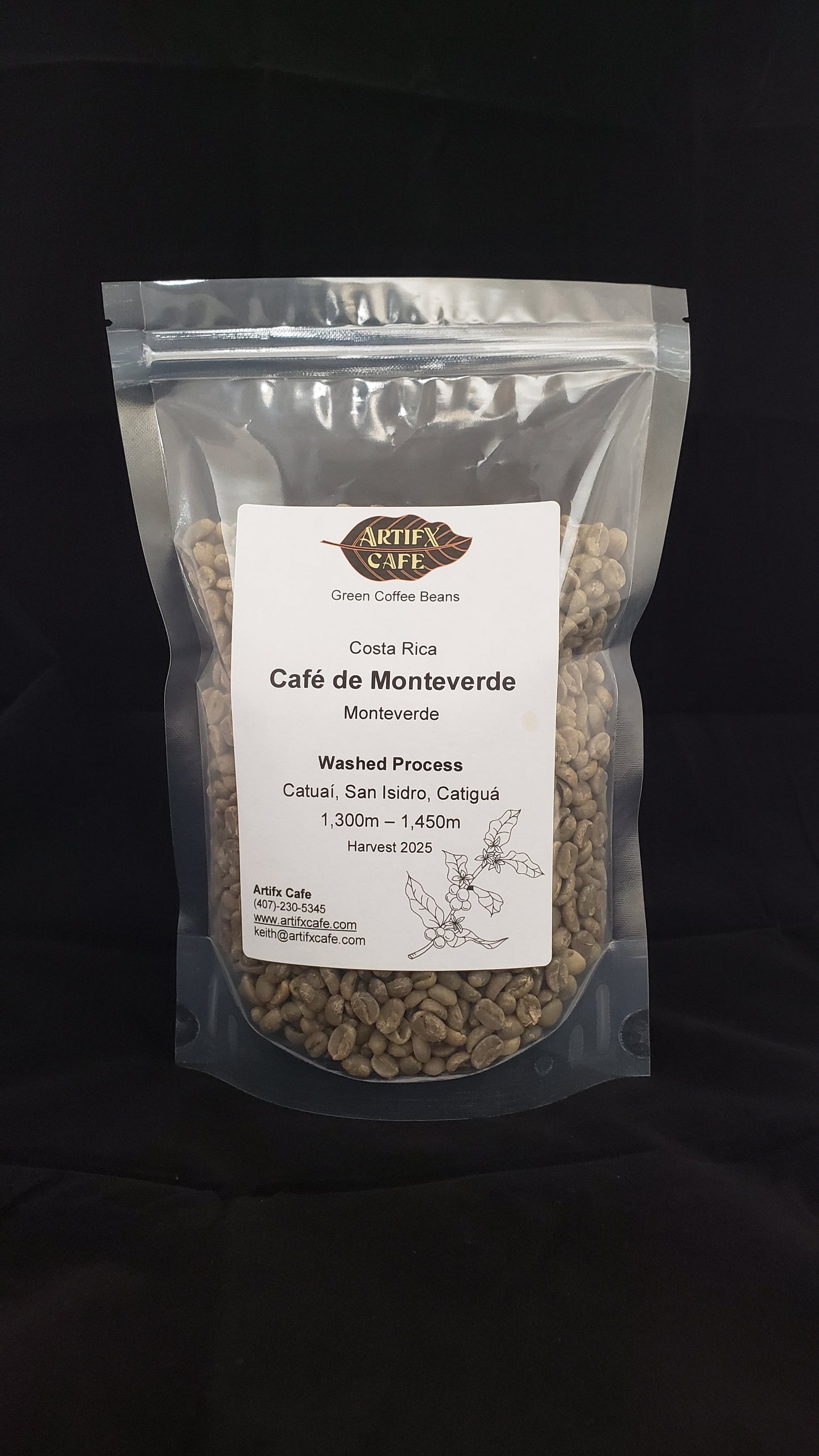 Costa Rica: Monteverde, Washed Process